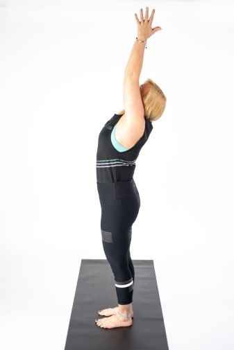 Upward Salute Pose - Urdhva Hastasana