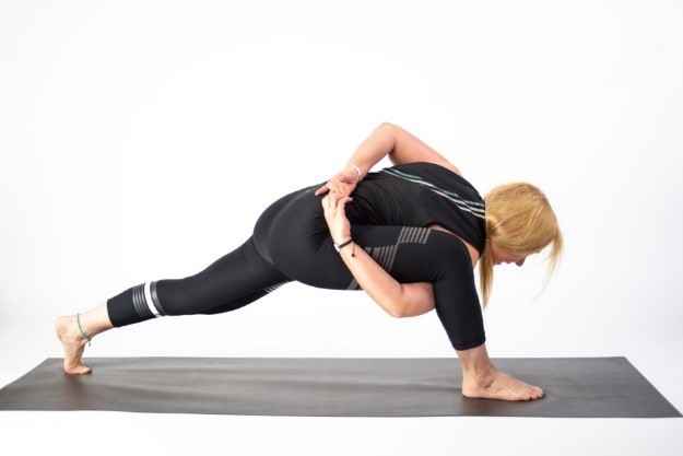 Bound Lizard - Baddha Utthan Pristhasana