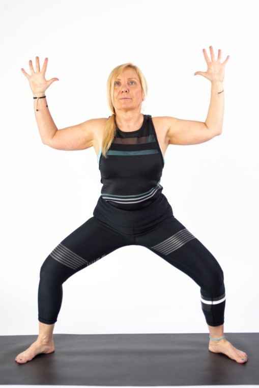 Goddess Pose – Utkata Konasana