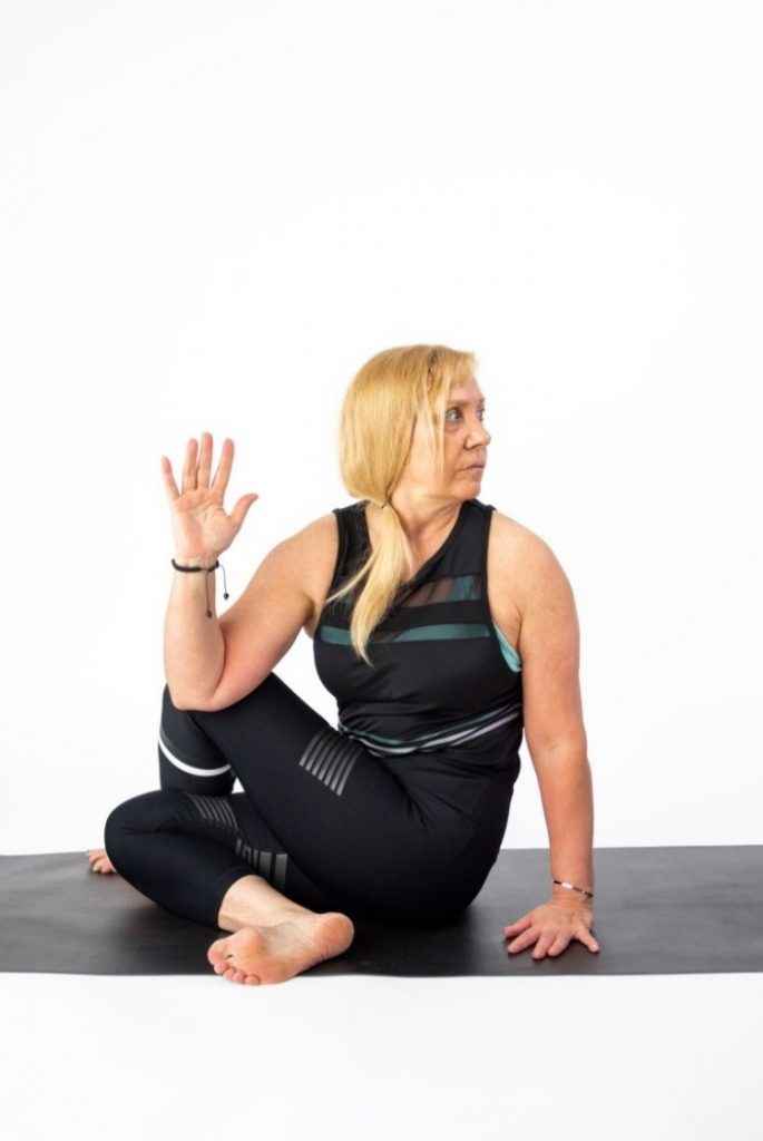 Half Lord of the Fishes Pose - Ardha Matsyendrasana