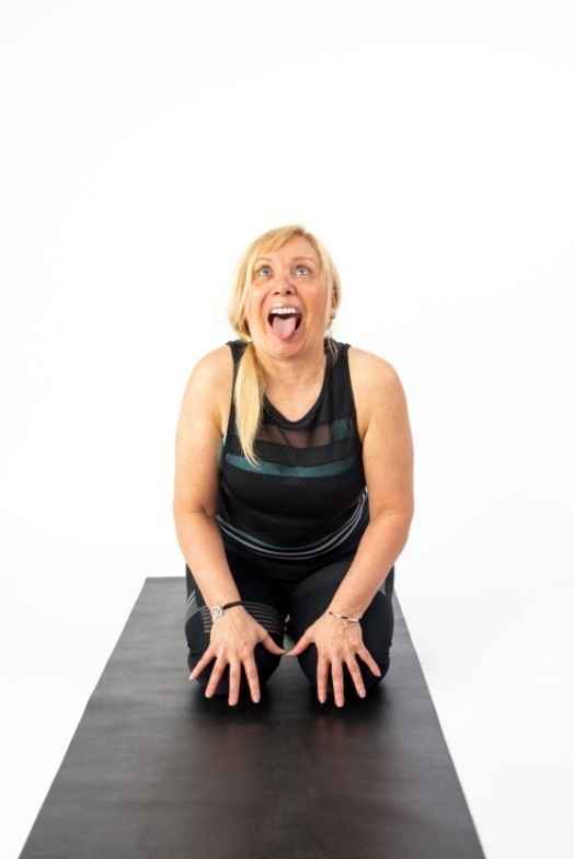 Lion Yoga Pose – Simhasana