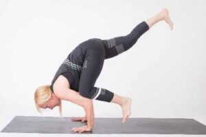 One Legged Crane Pose – Eka Pada Bakasana