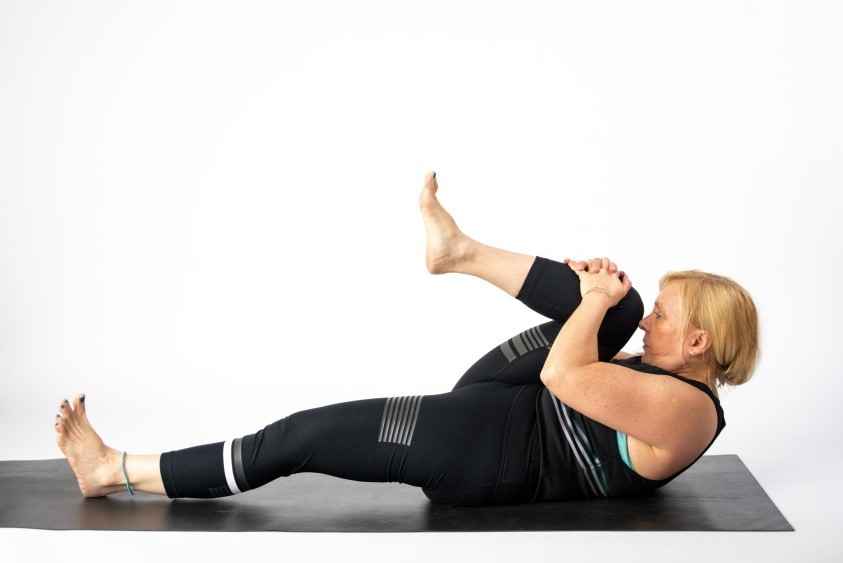 Wind-Relieving Pose - Ardha Pavanmuktasana
