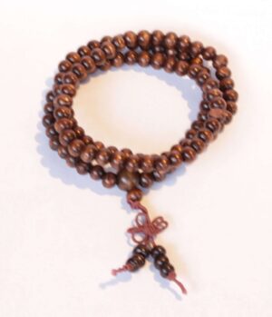 Bracelet-Mala Brown beads