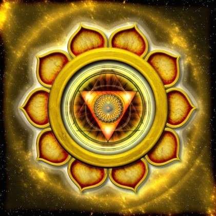 Third Chakra Mandala, Solar Plexus Chakra