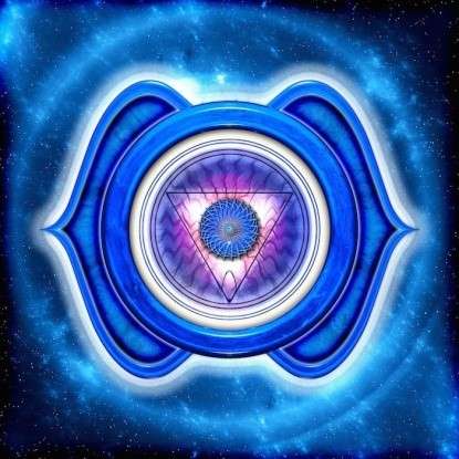 Third-Eye Chakra Mandala
