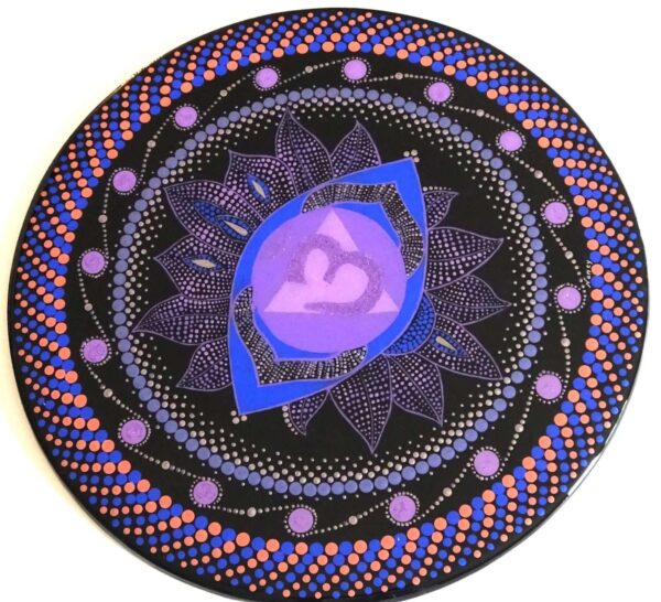 Third-Eye Chakra Mandala