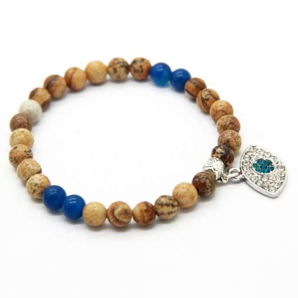 Yoga Bracelet of Hamsa, Turkish Eye #20YC182