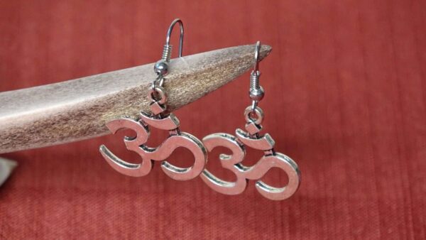 Om (Aum) earrings #13E104870 - Image 3