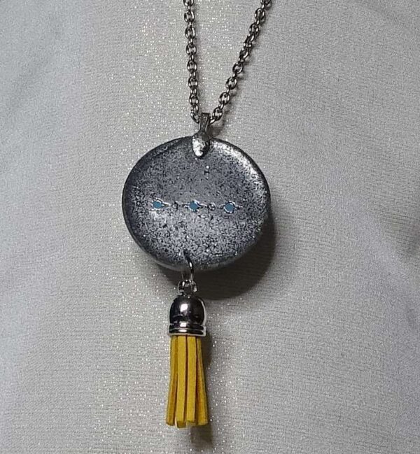 Solar Plexus Chakra Necklace #20YC193 - Image 4
