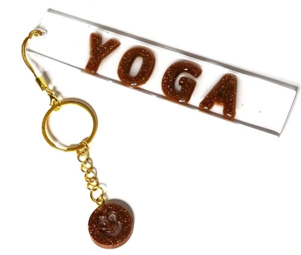 Yogis Best Gifts, Gifts For Yoga Lovers, Yoga Keychain.