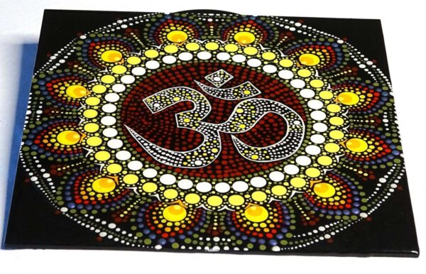 OM - Mandala 10" Epoxy Resin - Image 2