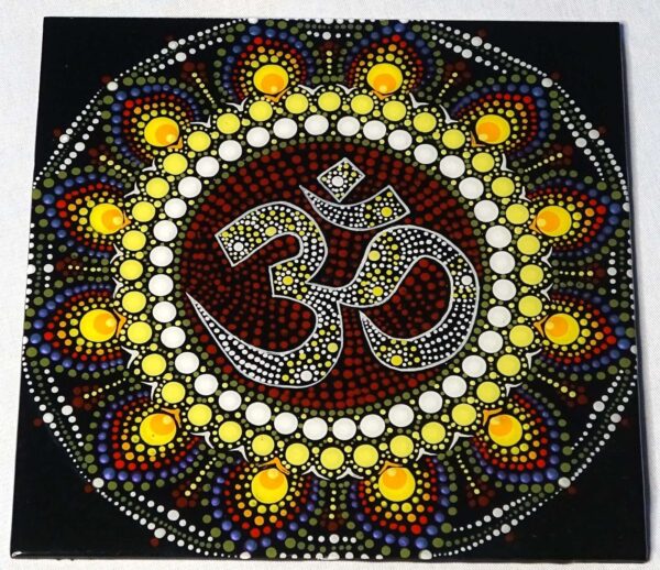 OM - Mandala 10" Epoxy Resin - Image 5