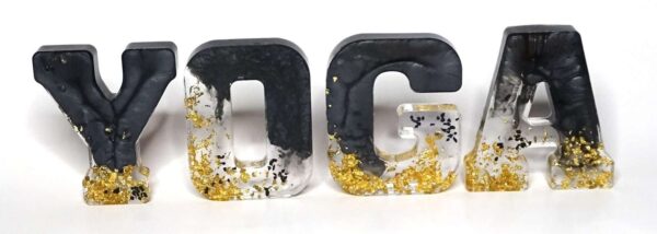 YOGA Resin Letters - Large #A149 - Image 2