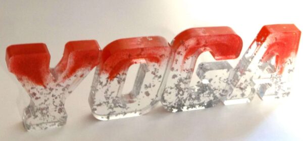 YOGA Resin Letters - Large #A120 - Image 3