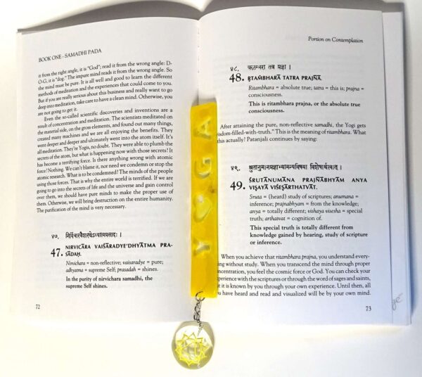 Yogis Best Gifts, Gifts For Yoga Lovers, Yoga Keychain, yoga bookmark,