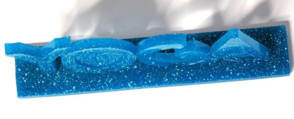 YOGA Resin Letters On Base #A144 - Image 5