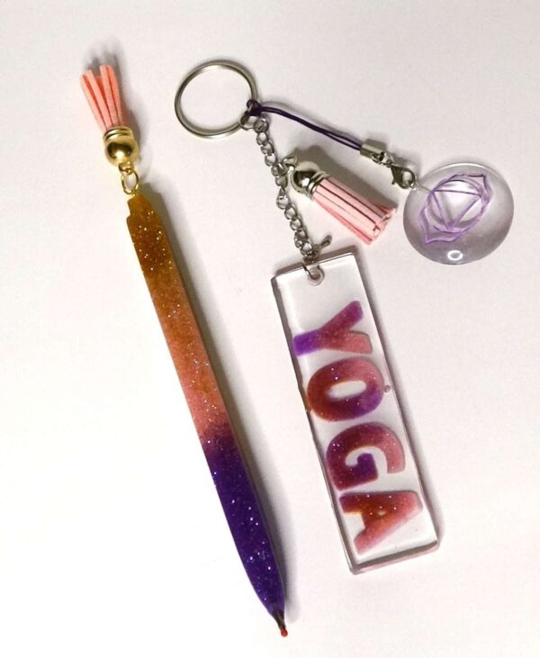 Yogis Best Gifts, Gifts For Yoga Lovers, Yoga Keychain.