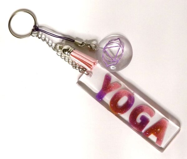 Yogis Best Gifts, Gifts For Yoga Lovers, Yoga Keychain.