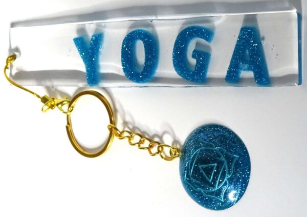 Yogis Best Gifts, Gifts For Yoga Lovers, Yoga Keychain, yoga bookmark,