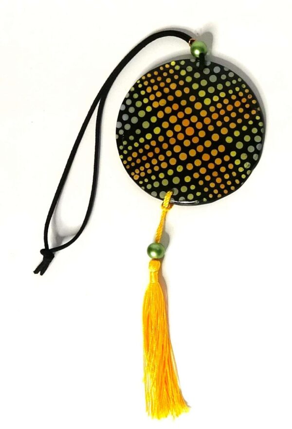 Boho Style Necklace Dot Painting