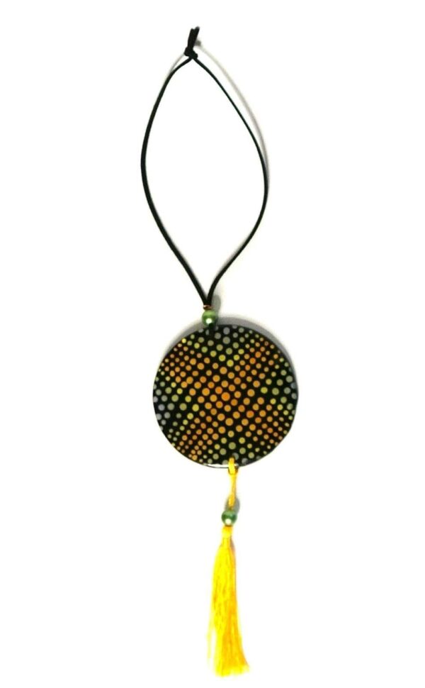 Boho Style Necklace Dot Painting