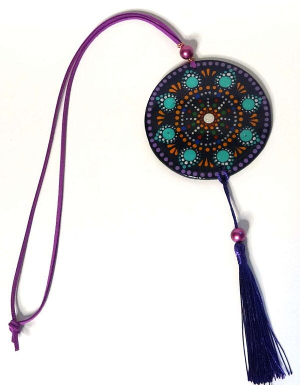 Boho Style Necklace Dot Painting