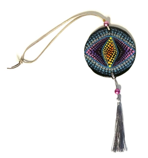 Boho Style Necklace Dot Painting