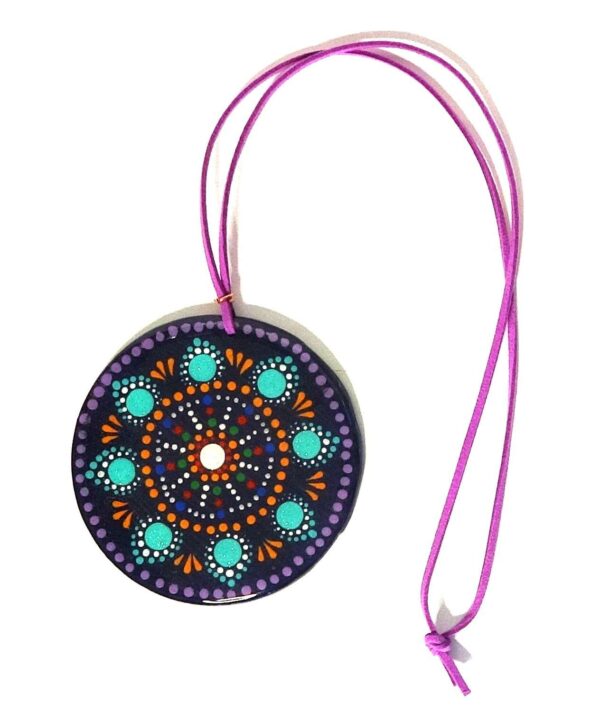 Boho Style Necklace Dot Painting