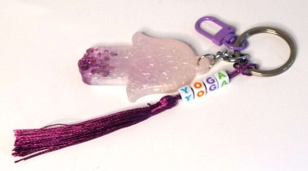 Yoga Keychain Epoxy Resin, Yogis Best Gifts, Gifts For Yoga Lovers.