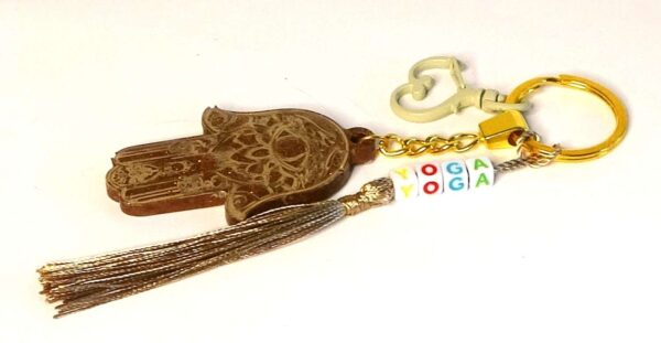 Yoga Keychain, Yoga Epoxy Resin Keychain, Yogis Best Gifts, Gifts For Yoga Lovers.