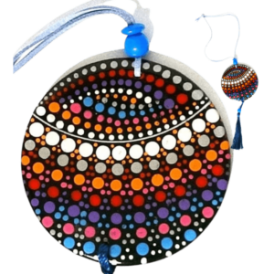 Boho Style Necklace Dot Painting