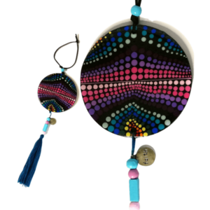 Boho Style Necklace Dot Painting