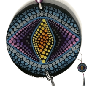 Boho Style Necklace Dot Painting