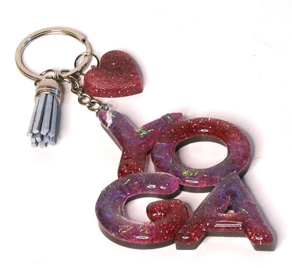 Yogis Best Gifts, Gifts For Yoga Lovers, Yoga Keychain.