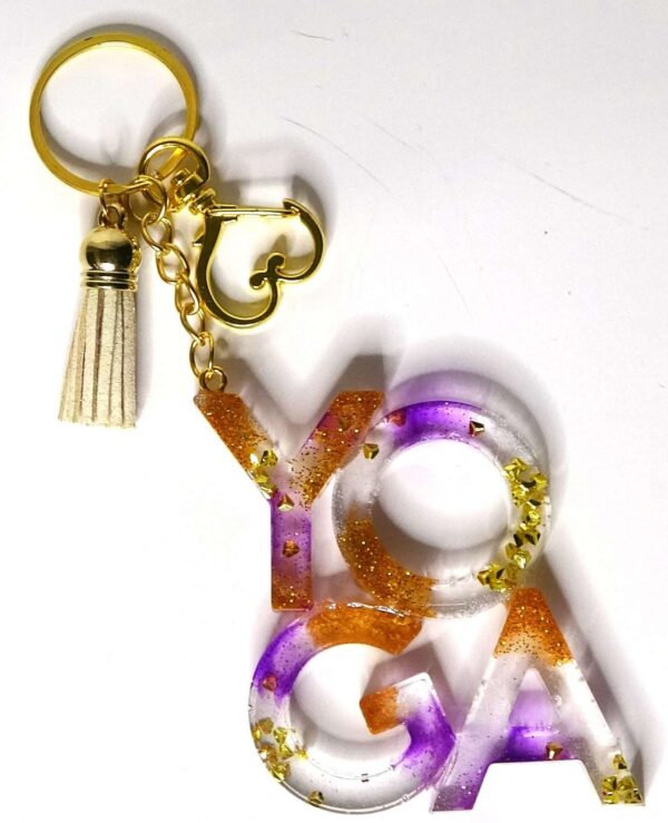 Yogis Best Gifts, Gifts For Yoga Lovers, Yoga Keychain.