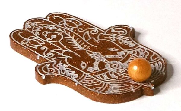 Hamsa Hand Incense Holder. Yogis Best Gifts. Gifts For Yoga Lovers. Hamsa Hand. Hand-shaped. 