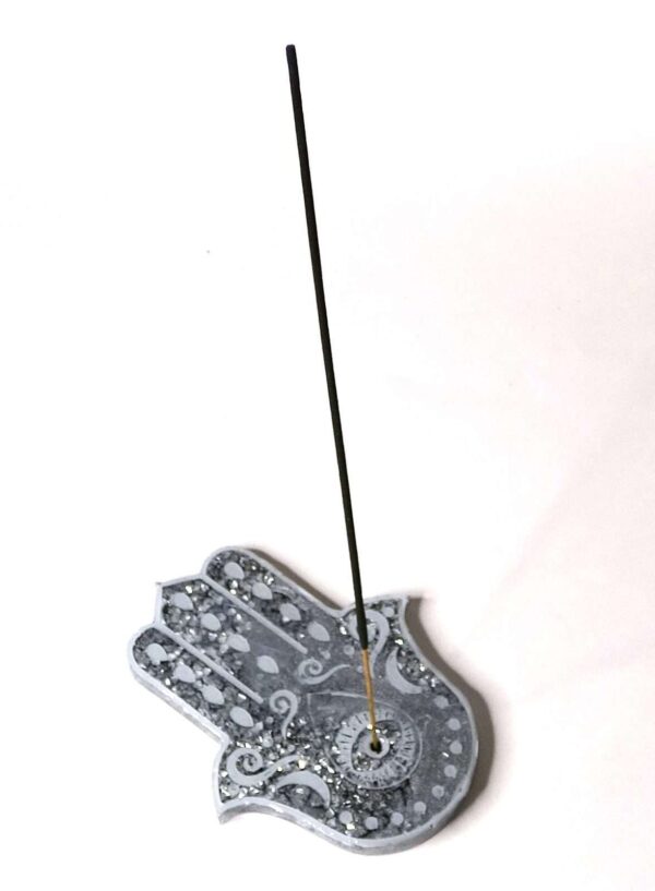Hamsa Hand Incense Holder. Yogis Best Gifts. Gifts For Yoga Lovers. Hamsa Hand. Hand-shaped. 