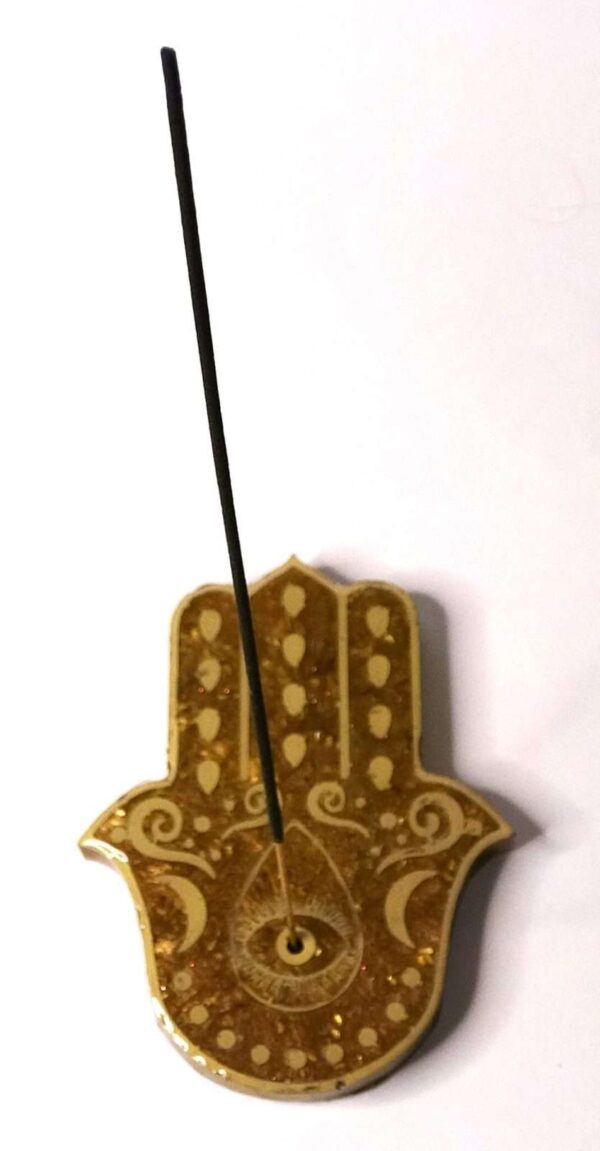 Hamsa Hand Incense Holder. Yogis Best Gifts. Gifts For Yoga Lovers. Hamsa Hand. Hand-shaped. 
