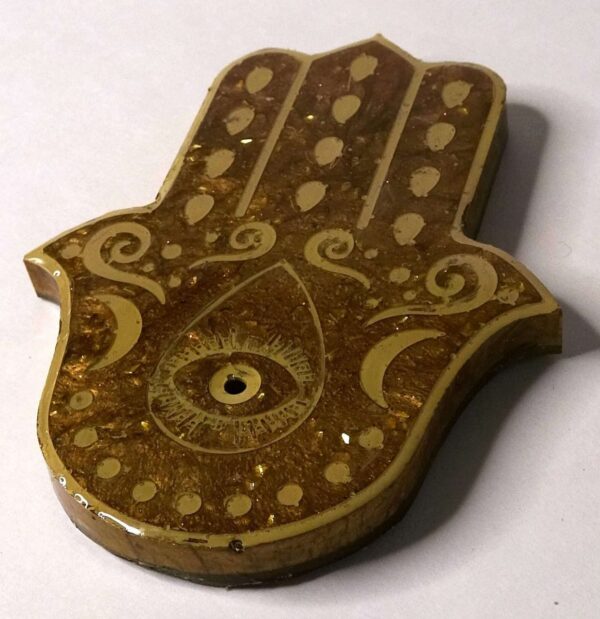 Hamsa Hand Incense Holder. Yogis Best Gifts. Gifts For Yoga Lovers. Hamsa Hand. Hand-shaped. 
