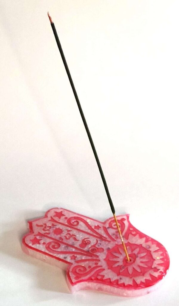 Hamsa hand incense base, Incense holder, Yogis Best Gifts, Incense Holder Tray Home Decoration