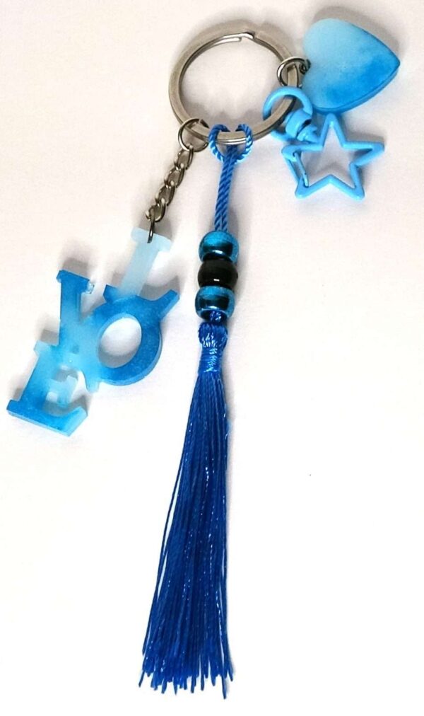 Love Keychain, Yoga Keychain, Yoga Epoxy Resin Keychain, Yogis Best Gifts, Gifts For Yoga Lovers.