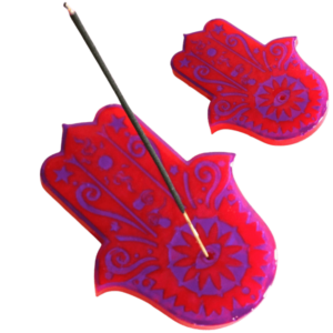 Hamsa hand incense base, Incense holder, Yogis Best Gifts, Incense Holder Tray Home Decoration