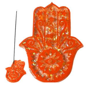 Hamsa Hand Incense Holder. Yogis Best Gifts. Gifts For Yoga Lovers. Hamsa Hand. Hand-shaped. 