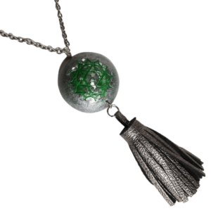 Yoga Necklace. Yoga Necklace and Tassel. Boho Necklace Style. 