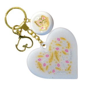 Yoga Keychain, Yoga Epoxy Resin Keychain, Yogis Best Gifts, Gifts For Yoga Lovers.