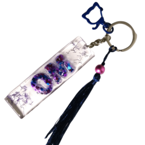 Yoga Keychain, Yoga Epoxy Resin Keychain, Yogis Best Gifts, Gifts For Yoga Lovers.
