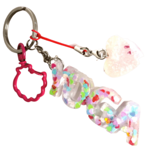 Yoga Keychain, Yoga Epoxy Resin Keychain, Yogis Best Gifts, Gifts For Yoga Lovers.