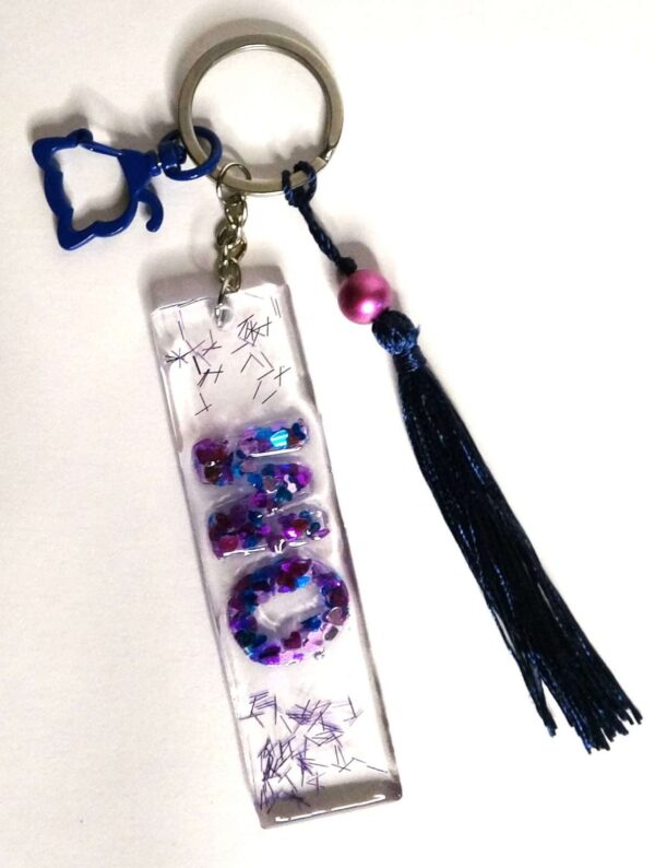 Yoga Keychain, Yoga Epoxy Resin Keychain, Yogis Best Gifts, Gifts For Yoga Lovers.