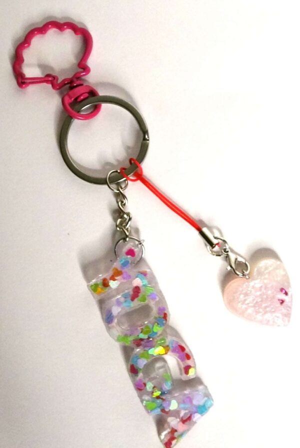 Yoga Keychain, Yoga Epoxy Resin Keychain, Yogis Best Gifts, Gifts For Yoga Lovers.